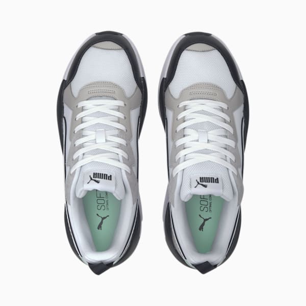 X-RAY Game Sneakers, White-Gray V-M Green-Black, extralarge