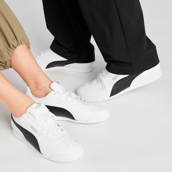 ユニセックス プーマ チュリーノ FSL スニーカー, Puma White-Puma Black-Puma Silver, extralarge-JPN