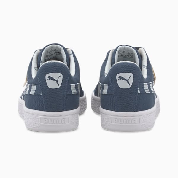 Time4Change Basket Canvas Girls' Sneakers JR, Dark Denim-Plein Air, extralarge
