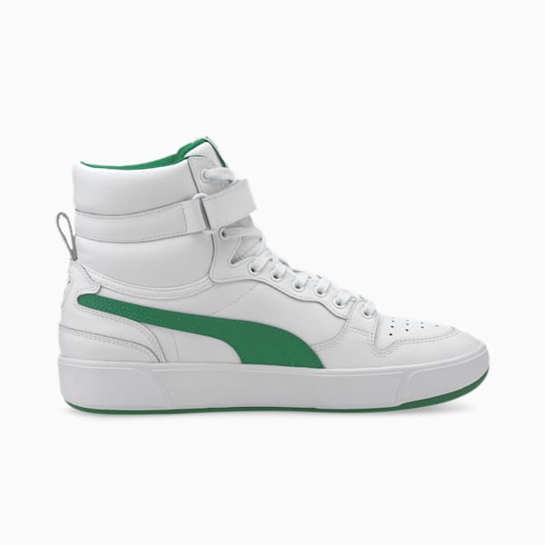 Sky LX Mid Athletic Men's Sneakers, Puma White-Amazon Green, extralarge