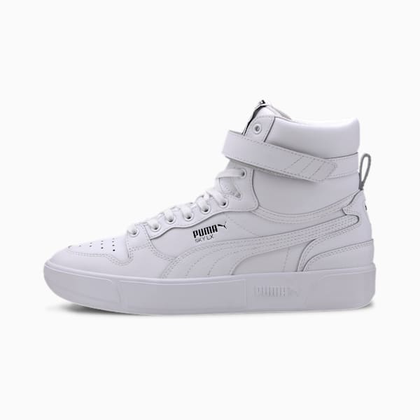 Sky LX Mid Athletic Men's Sneakers, Puma White-Puma Black, extralarge