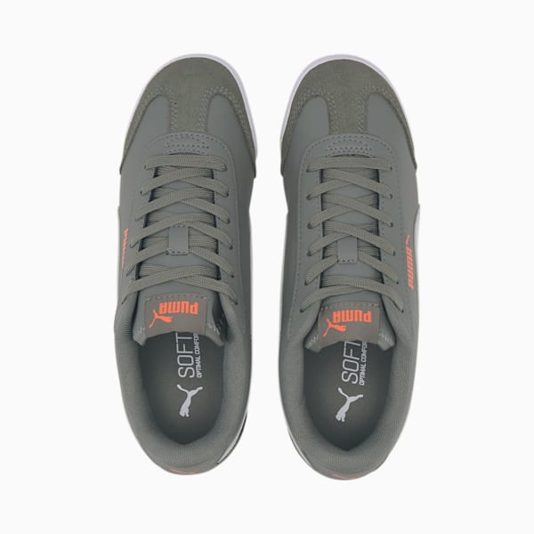 Turino Sneakers JR, Ultra Gray-Puma White-Fusion Coral, extralarge
