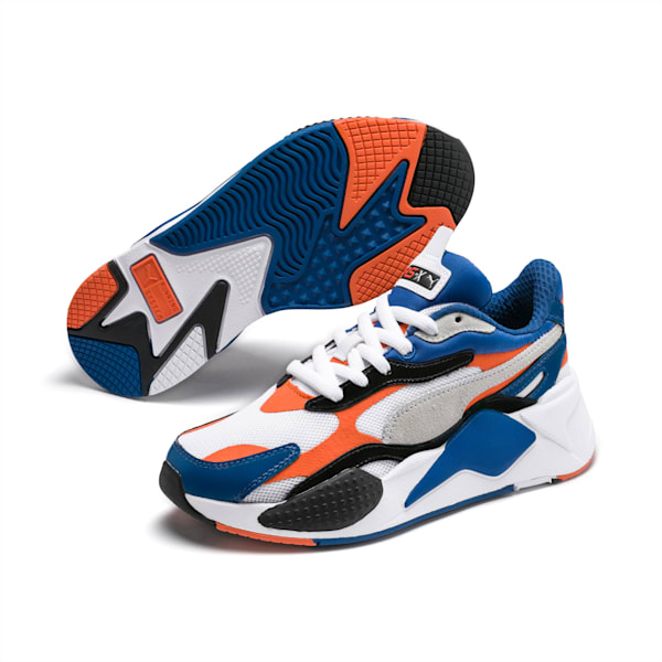 RS-X³ Miracle Sneakers JR, Puma White-Firecracker, extralarge