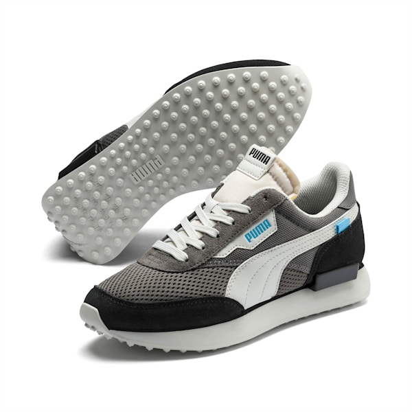 Future Rider Stream On Sneakers JR, Puma Black-CASTLEROCK, extralarge