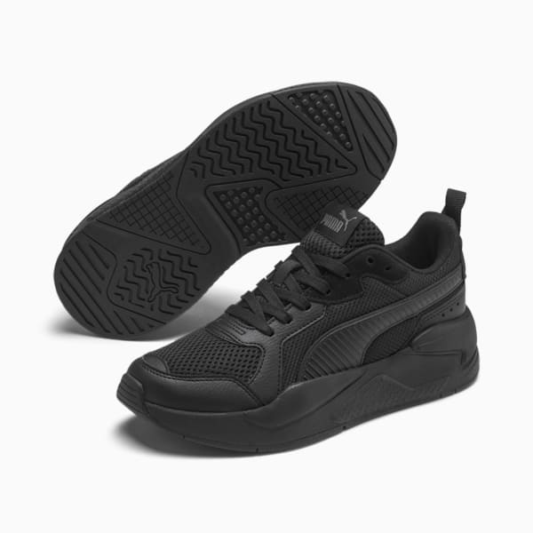 Tenis X-Ray para Jóvenes, Puma Black-Dark Shadow, extralarge