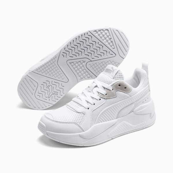 Tenis X-Ray para Jóvenes, Puma White-Gray Violet, extralarge