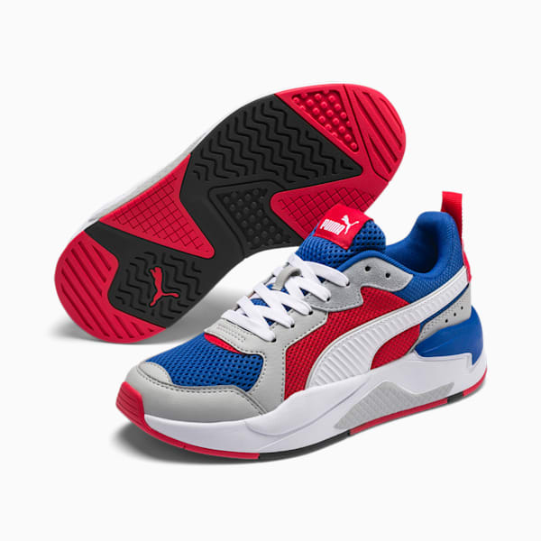 X-Ray Kid's Shoes, Puma Royal-High Rise-Puma White-High Risk Red-Puma Black, extralarge-IND