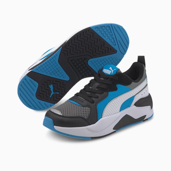 X-RAY Sneakers JR, Ultra Gray-Puma White-Puma Black-Dresden Blue, extralarge