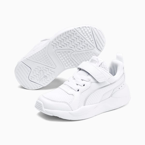 X-RAY Little Kids' Shoes, Puma White-Gray Violet, extralarge