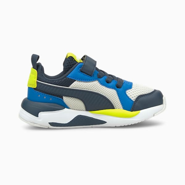 X-Ray AC PS Kid's Shoes, Nimbus Cloud-Spellbound-Future Blue-Nrgy Yellow-Puma White, extralarge-IND