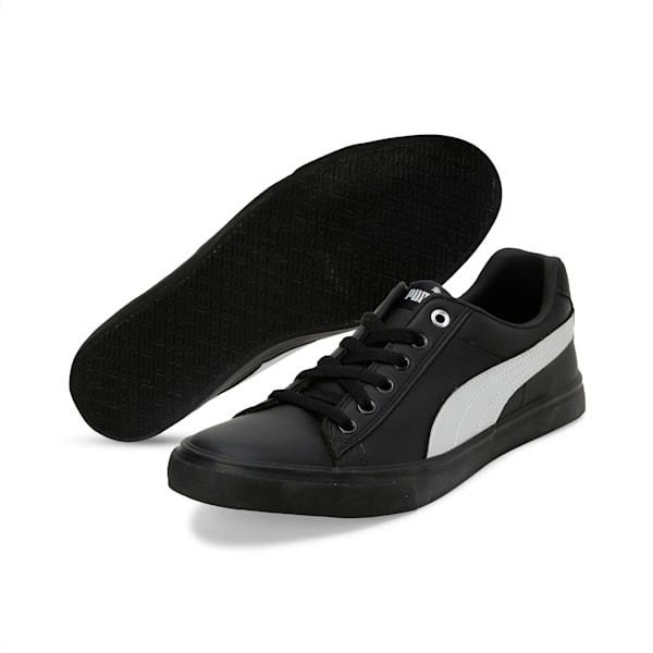 Cape Unisex Sneakers, Puma Black-Silver, extralarge-IND