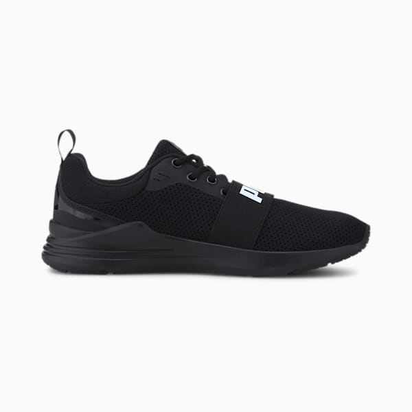 Wired Run Unisex Sneakers, Puma Black-Puma White, extralarge-IND