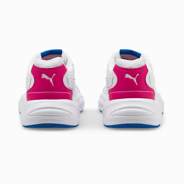 90s Runner Nu Wave Unisex Sneakers, Puma White-Puma White-Beetroot Purple-Future Blue, extralarge-IND
