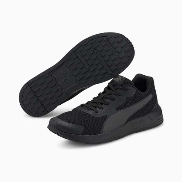 ユニセックス プーマ テイパー スニーカー, Puma Black-Dark Shadow-Puma Black, extralarge-JPN