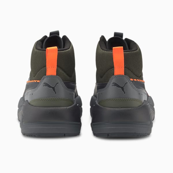 X-RAY 2 Square Mid Winter Sneakers, Forest Night-Puma Black-Dark Shadow-Ultra Orange, extralarge