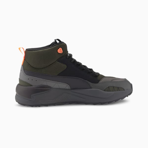 X-RAY 2 Square Mid Winter Sneakers, Forest Night-Puma Black-Dark Shadow-Ultra Orange, extralarge