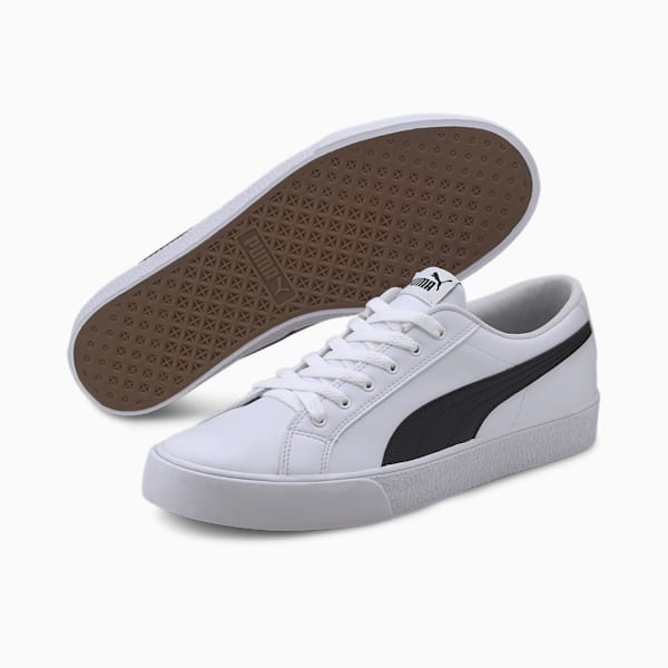 Bari Z Unisex Sneakers, Puma White-Puma Black, extralarge-AUS