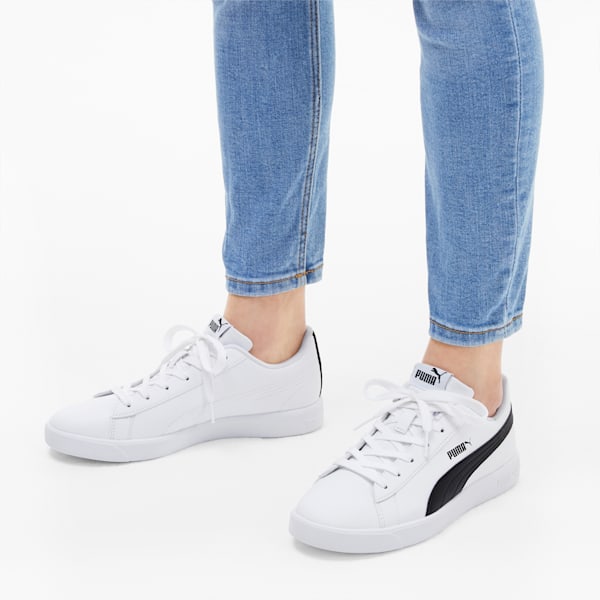 Tenis UP para Mujer, Puma White-Puma Black, extralarge