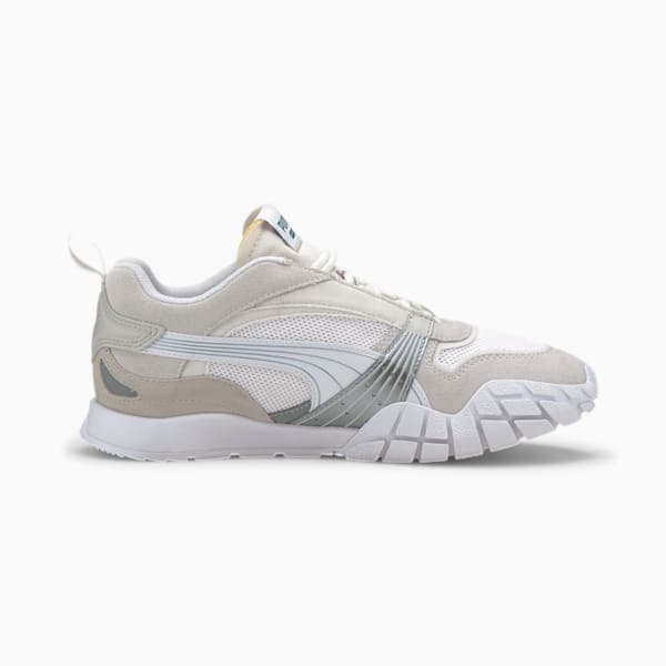 Kyron Wild Beasts Women's Sneakers, Puma White-Glacier Gray, extralarge