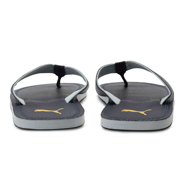 Tsukisho Men's Flip Flops, Peacoat-Quarry-Sulphur, extralarge-IND