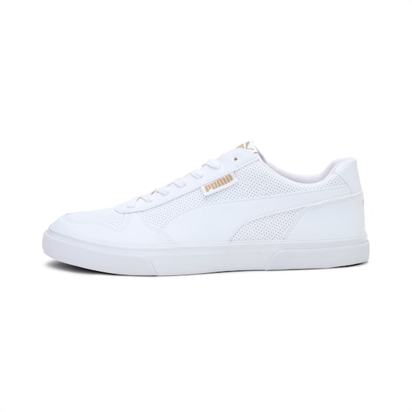 Trinity Men's Sneakers, Puma White-Puma Team Gold, extralarge-IND