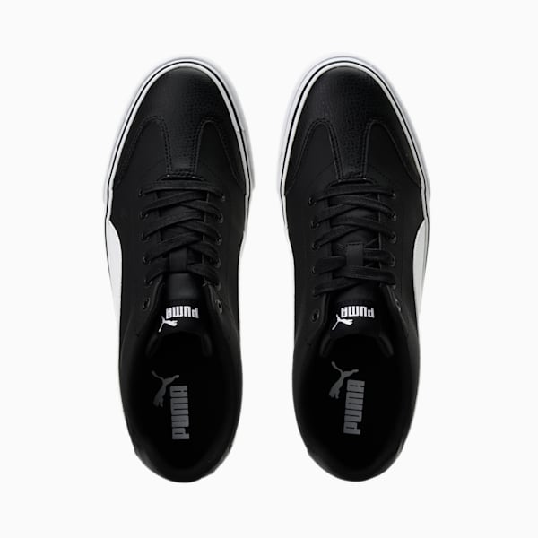 Quarter Block Unisex Shoes, Puma Black-Puma White, extralarge-IND