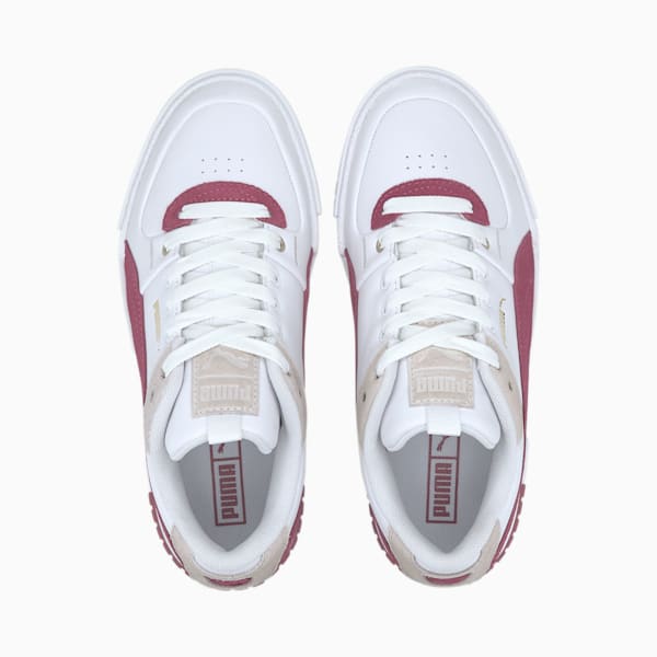 Cali Sport Heritage Women's Sneakers, Puma White-CERISE, extralarge