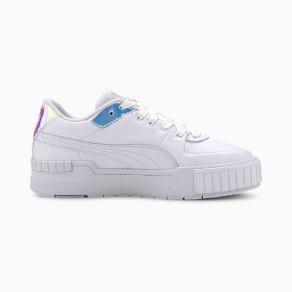 Cali Sport Glow Women's Sneakers, Puma White-Purple Heather, extralarge