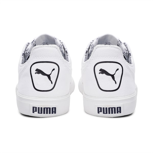 Firm Men's Shoes, Puma White-Peacoat-Silver, extralarge-IND