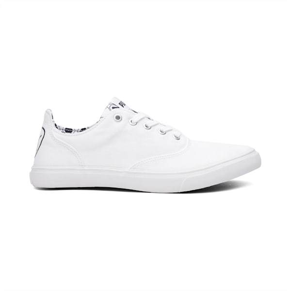 Firm Men's Shoes, Puma White-Peacoat-Silver, extralarge-IND