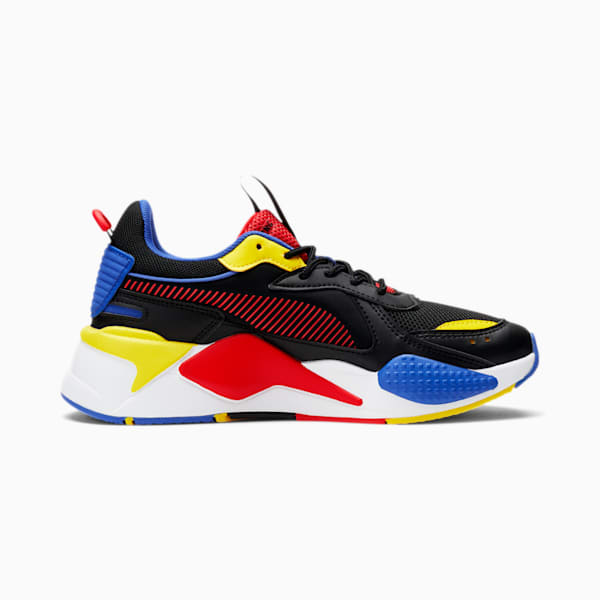 RS-X Core Sneakers JR, Puma Black-Poppy Red-Dazzling Blue, extralarge