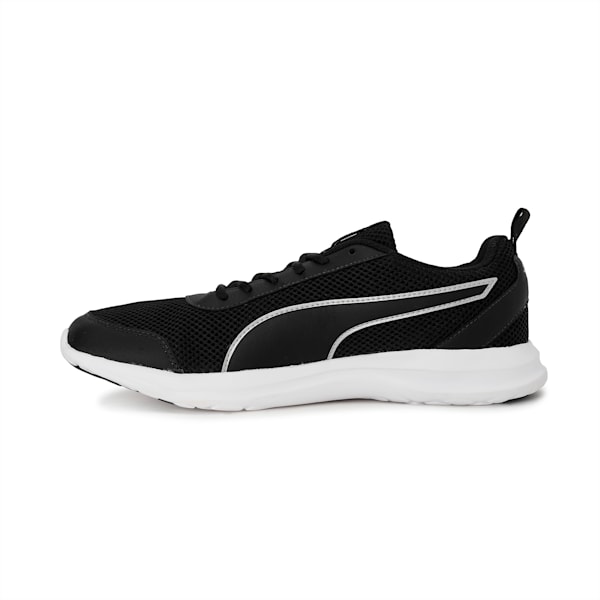 Sear Men's Sneakers, Puma Black-Silver, extralarge-IND