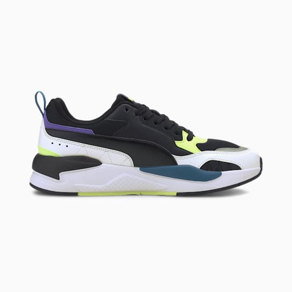 X-RAY 2 Square Sneakers, Puma White-Puma Black-Fizzy Yellow-Digi-blue-Ultra Violet, extralarge