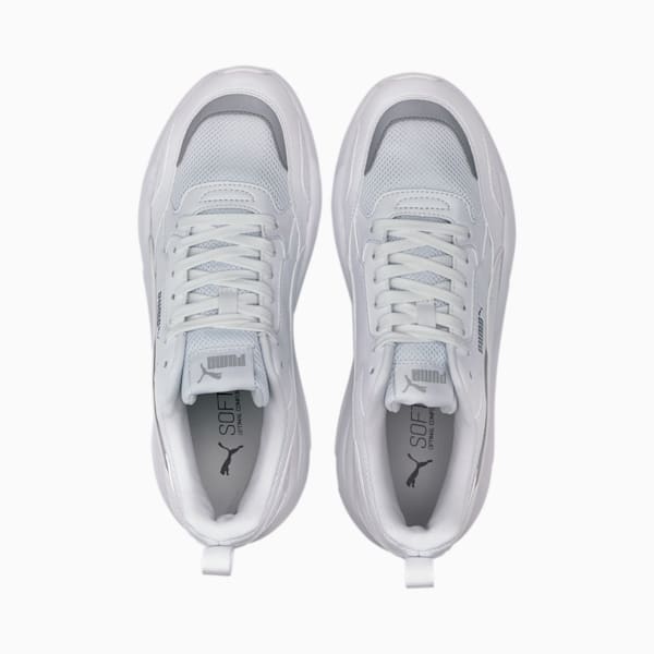 X-RAY 2 Square Sneakers, Puma White-Puma White-Gray Violet, extralarge
