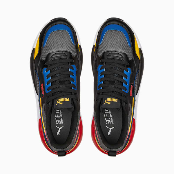 X-Ray 2 Square Sneakers, Dark Shadow-Puma Black-Spectra Yellow-Limoges-High Risk Red, extralarge-IND