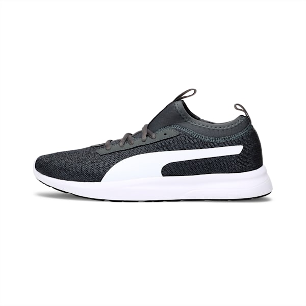 Clasp Men's Sneakers, Dark Shadow-Puma White, extralarge-IND