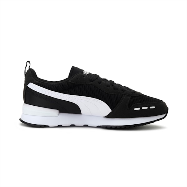 PUMA R78  Unisex Sneakers, Puma Black-Puma White, extralarge-IDN