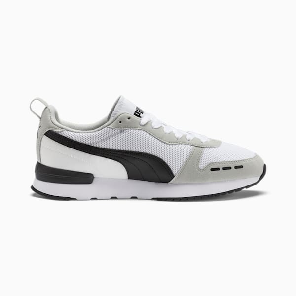 PUMA R78 Sneakers, Puma White-Gray Violet-Puma Black