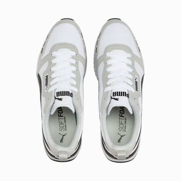 PUMA R78 Sneakers, Puma White-Gray Violet-Puma Black, extralarge