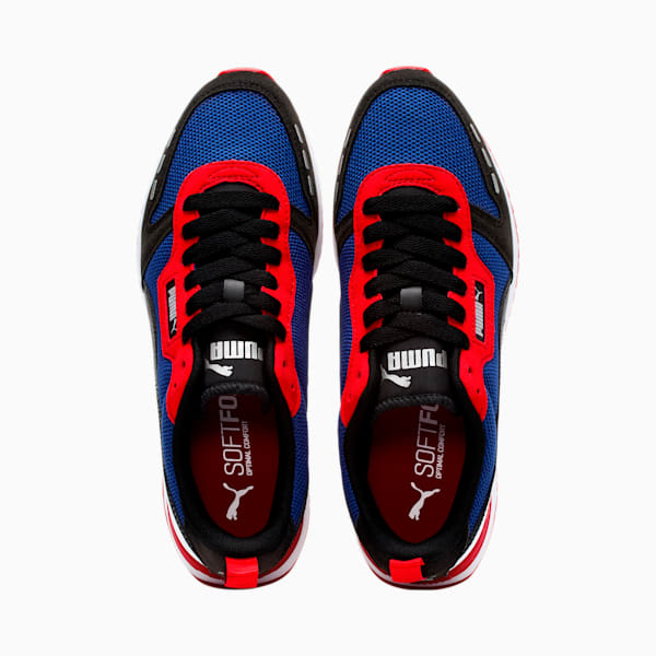 PUMA R78 Sneakers, Limoges-Puma Black-High Risk Red, extralarge