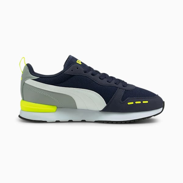 PUMA R78 Sneakers, Peacoat-Quarry-Yellow Alert, extralarge