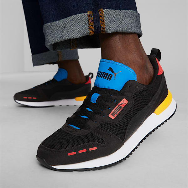 Tenis R78 Runner, Puma Black-Puma Black-High Risk Red, extralarge