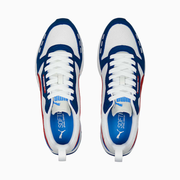 Tenis R78 Runner, PUMA White-For All Time Red-Clyde Royal-Dusky Blue, extralarge