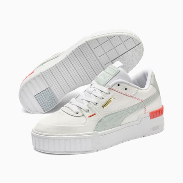 Cali Sport Pastel Women's Sneakers, Puma White-Plein Air, extralarge