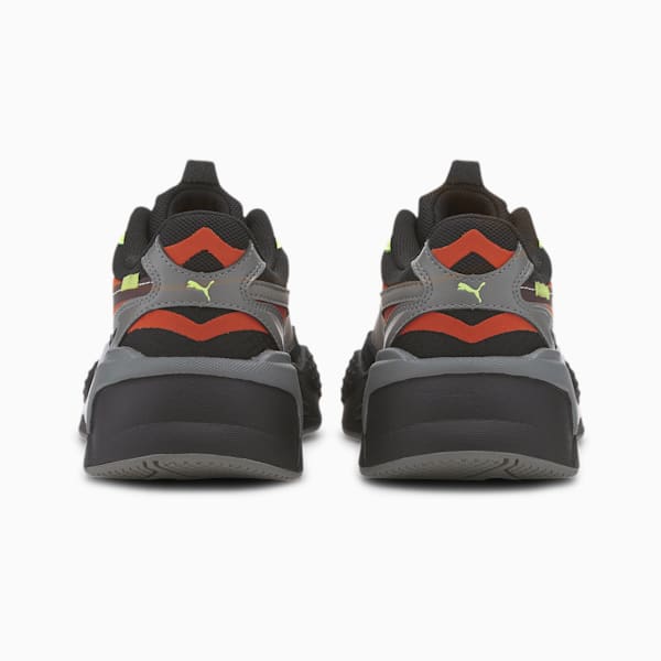 RS-X³ City Attack Kids' Sneakers JR, Puma Black-Paprika, extralarge