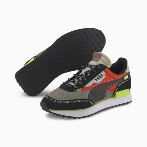 Future Rider City Attack Kids' Shoes JR, Ultra Gray-Paprika, extralarge