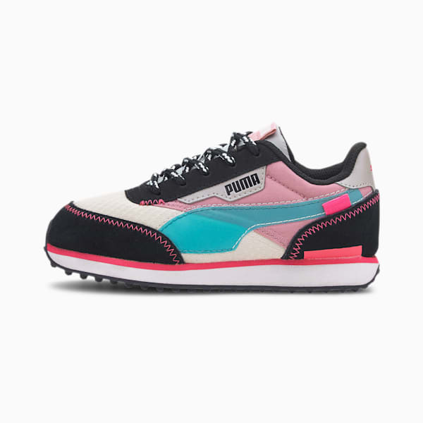 Future Rider City Attack Little Kids' Shoes, Gray Violet-Foxglove, extralarge