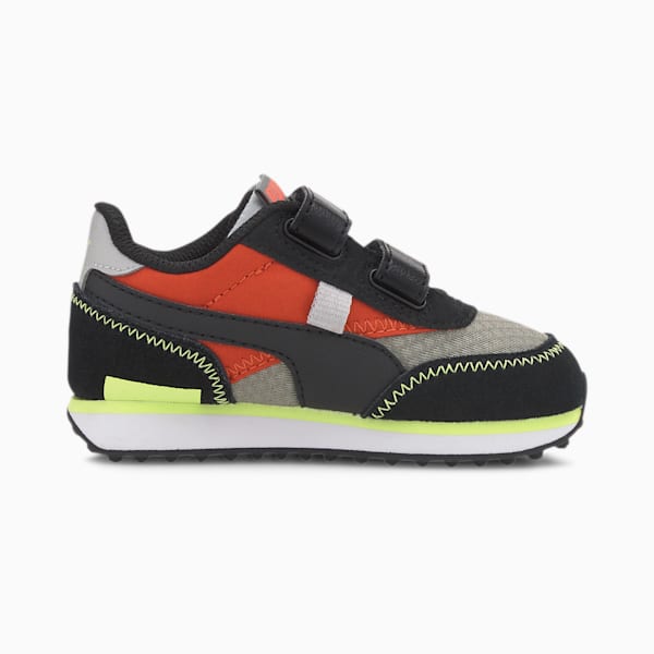 Future Rider City Attack AC Toddler Shoes, Ultra Gray-Fusion Coral, extralarge