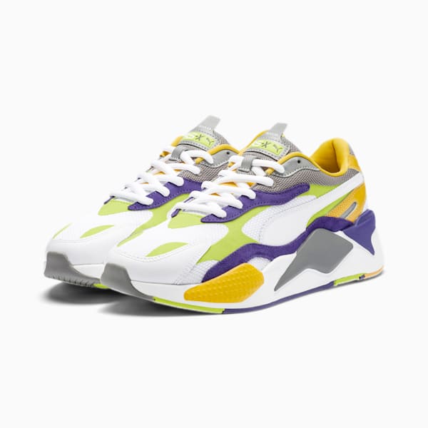 Test, Puma White-Limepunch, extralarge