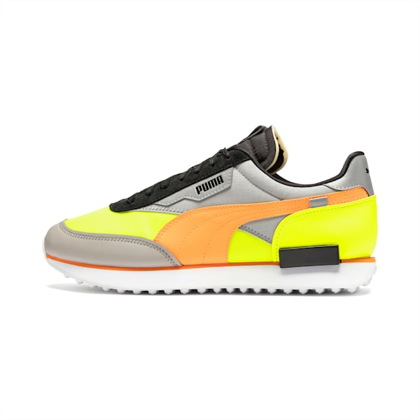 Future Rider Risk Alert Sneakers, Safety Yellow-Puma Black, extralarge